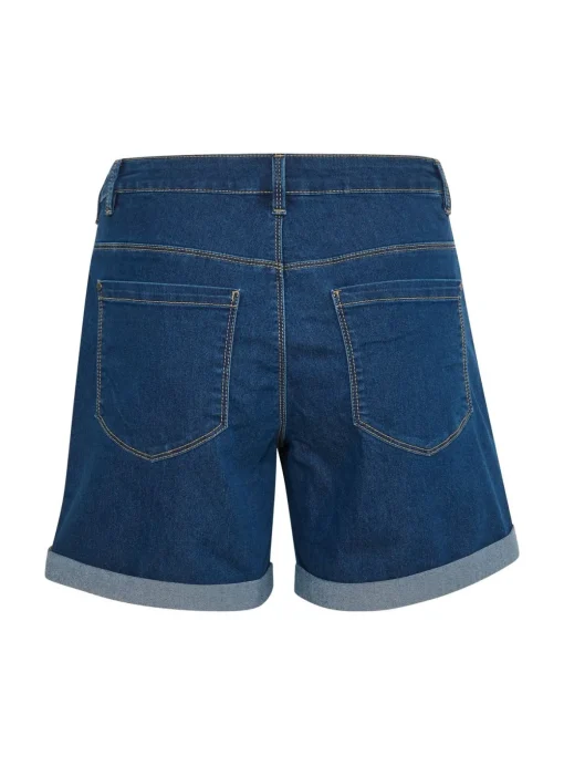 KAFFE Vicky Denim Shorts Dark Denim 8