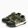 Khaki Camo Print Jogger Trainers 2