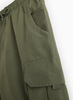 Khaki Cargo Swim Shorts XXL