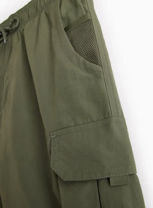 Khaki Cargo Swim Shorts XXL