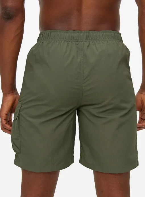Khaki Cargo Swim Shorts XXL