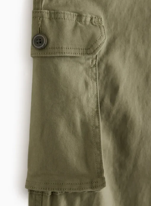 Khaki Cargo Trousers 34R