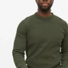Khaki Chenille Crew Neck Jumper XL