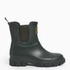 Khaki Cleated Rubber Wellies 4