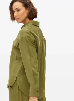 Khaki Coord Utility Shirt 26
