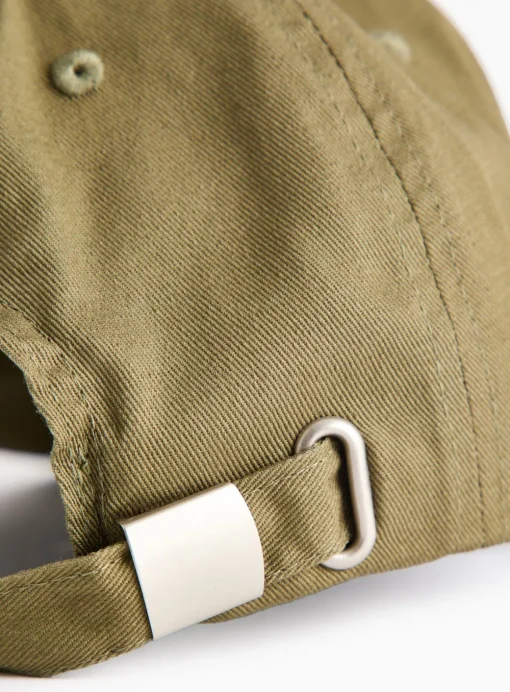 Khaki Cotton Cap One Size