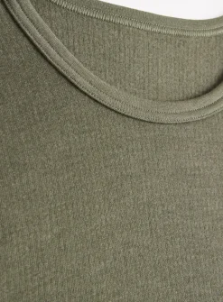 Khaki Maximum-Warmth Long Sleeve Thermal Top XXXL