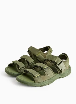 Khaki Trekker Sandals 7