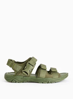 Khaki Trekker Sandals 7