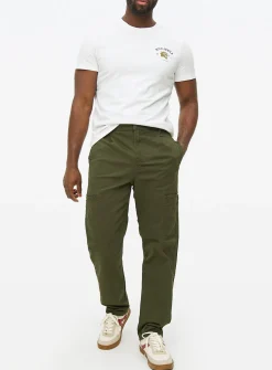Khaki Utility Cargo Trousers 38L