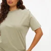 Khaki Washed Oversized T-Shirt 16