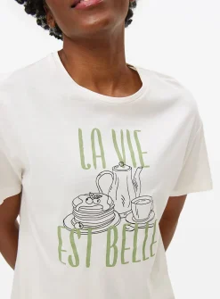 La Vie Est Belle Stripe Pyjama Set L