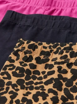 Leopard Print Leggings 3 Pack 14 years