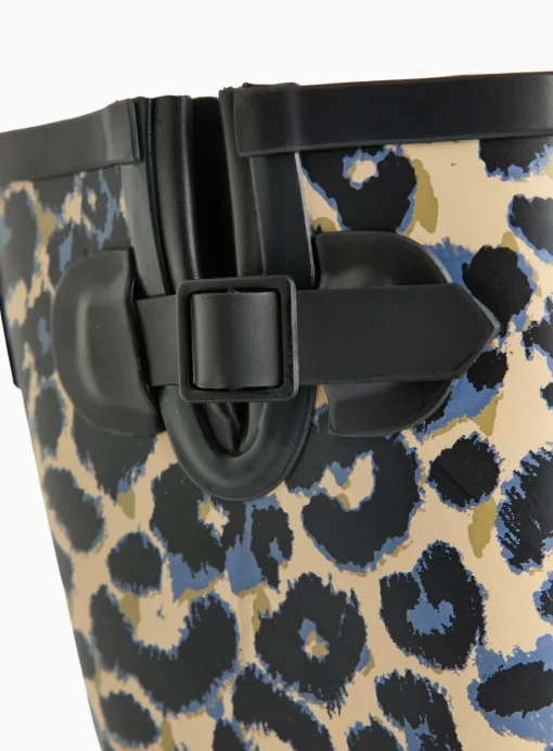 Leopard Print Long Length Wellies 4