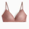 Leopard Print Plunge Padded Bra 40DD