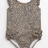Leopard Print Swimsuit Up to 3 mths