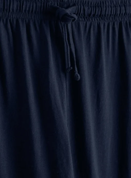 Light Blue T-Shirt & Navy Bottoms Pyjama Set XXL