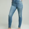 Light Denim Shape High Waisted Skinny Jeans 14L