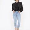 Light Denim Skinny Cropped Jeans 10