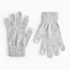Light Grey Gloves One Size