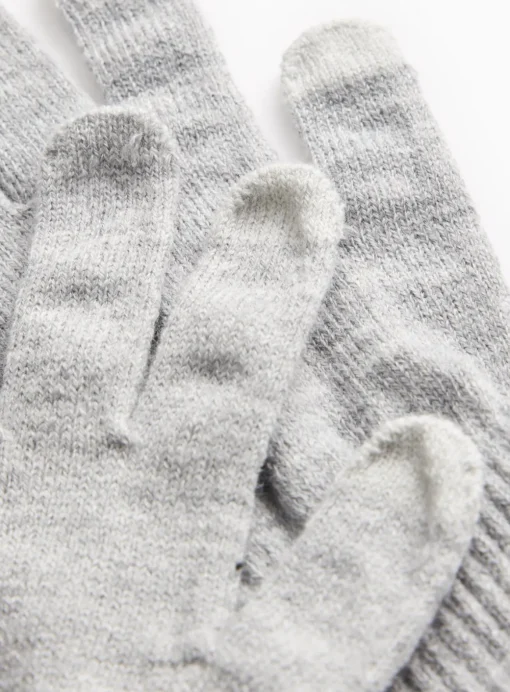 Light Grey Gloves One Size
