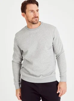 Light Grey Marl Sweatshirt XXL