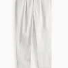 Light Grey Pleated Front Premium Chinos 38S