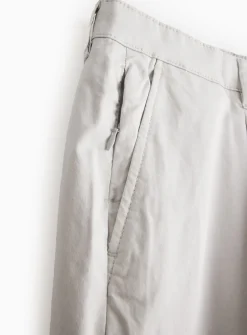 Light Grey Pleated Front Premium Chinos 38S
