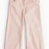 Light Pink Denim Wide Leg Jeans 5 years