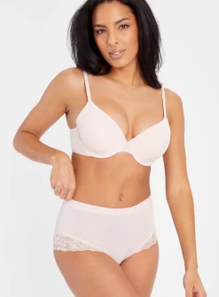 Light Pink Lace Full Knickers 18