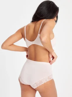 Light Pink Lace Full Knickers 18