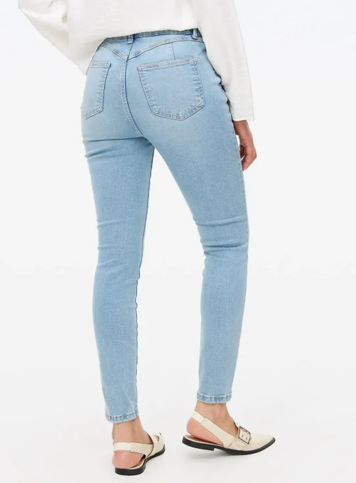 Light Rinse Denim Sculpt Skinny Jeans 18L