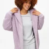 Lilac Borg Hooded Lounge Cardigan 8