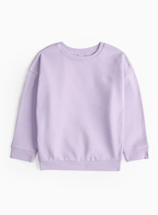 Lilac Crew Neck Sweatshirt 3 years