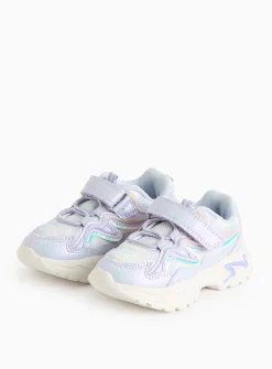 Lilac Iridescent Chunky Trainers 8 Infant