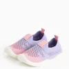 Lilac Ombre Knitted Trainers 9 Infant