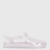 Lilac Pearlescent Jelly Sandals - 10 Infant