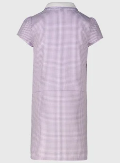 Lilac Sporty Gingham Dress 2 Pack 6 years