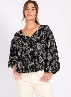 LITTLE MISTRESS Black Cotton Top 10