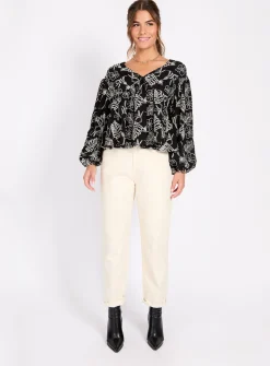 LITTLE MISTRESS Black Cotton Top 10