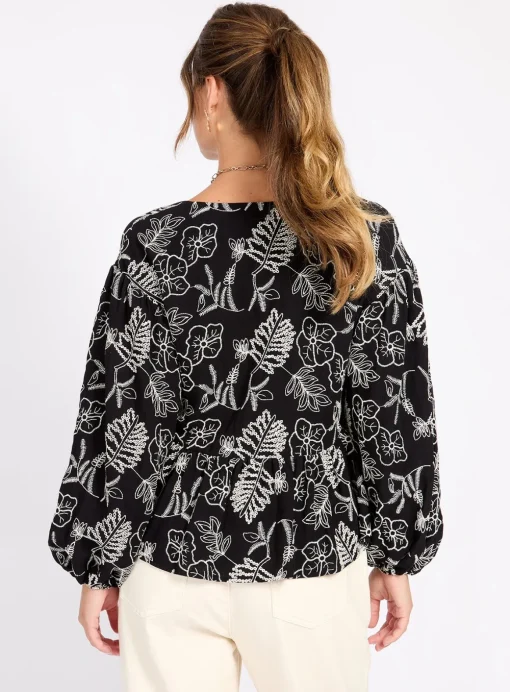 LITTLE MISTRESS Black Cotton Top 10