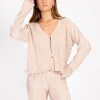 LITTLE MISTRESS Champagne Plisse Top XL