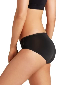 LOVE LUNA Black Period Midi Knickers 12-14