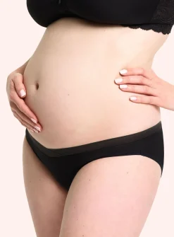 LOVE LUNA Lady Leaks Black Maternity Knickers 14-16