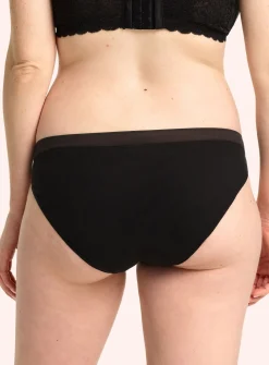 LOVE LUNA Lady Leaks Black Maternity Knickers 8-10