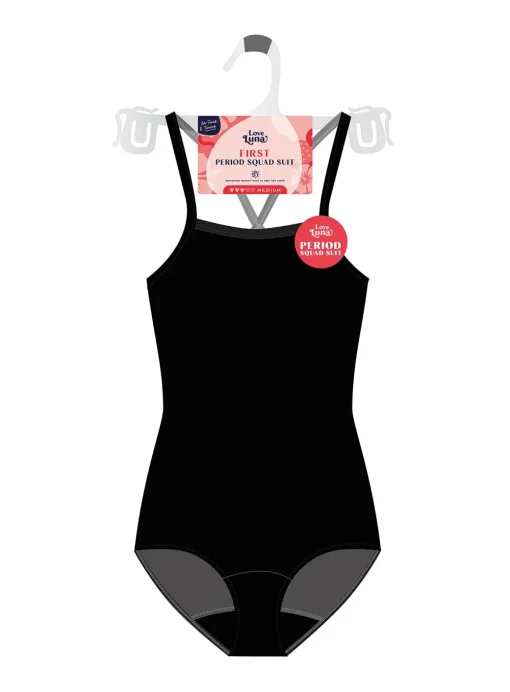 LOVE LUNA Luna First Teen Period Squad Swimsuit 10-11 years