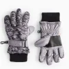 3M™ Thinsulate™ Grey Camo Ski Gloves 3-5 years