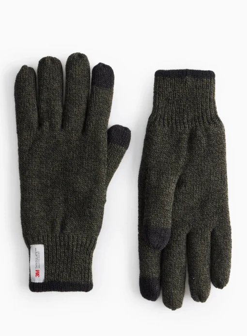 3M™ Thinsulate™ Khaki Twist Knitted Gloves S/M
