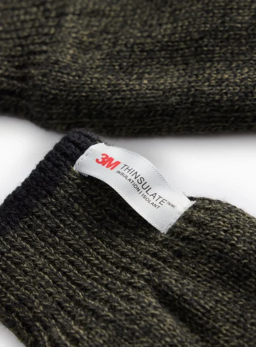 3M™ Thinsulate™ Khaki Twist Knitted Gloves S/M