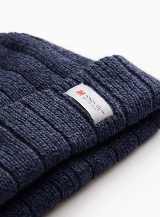 3M™ Thinsulate™ Navy Knitted Beanie Hat One Size